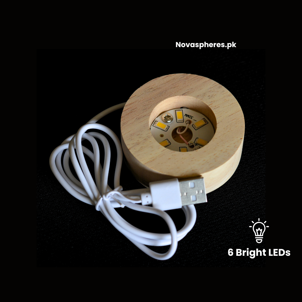 NovaSphere Crystal Lamp - Muhammad (SAWW)