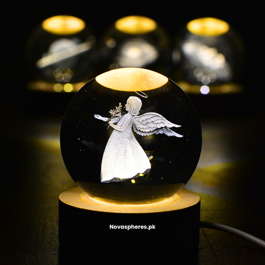 NovaSphere Crystal Lamp -Cute Fairy Bird