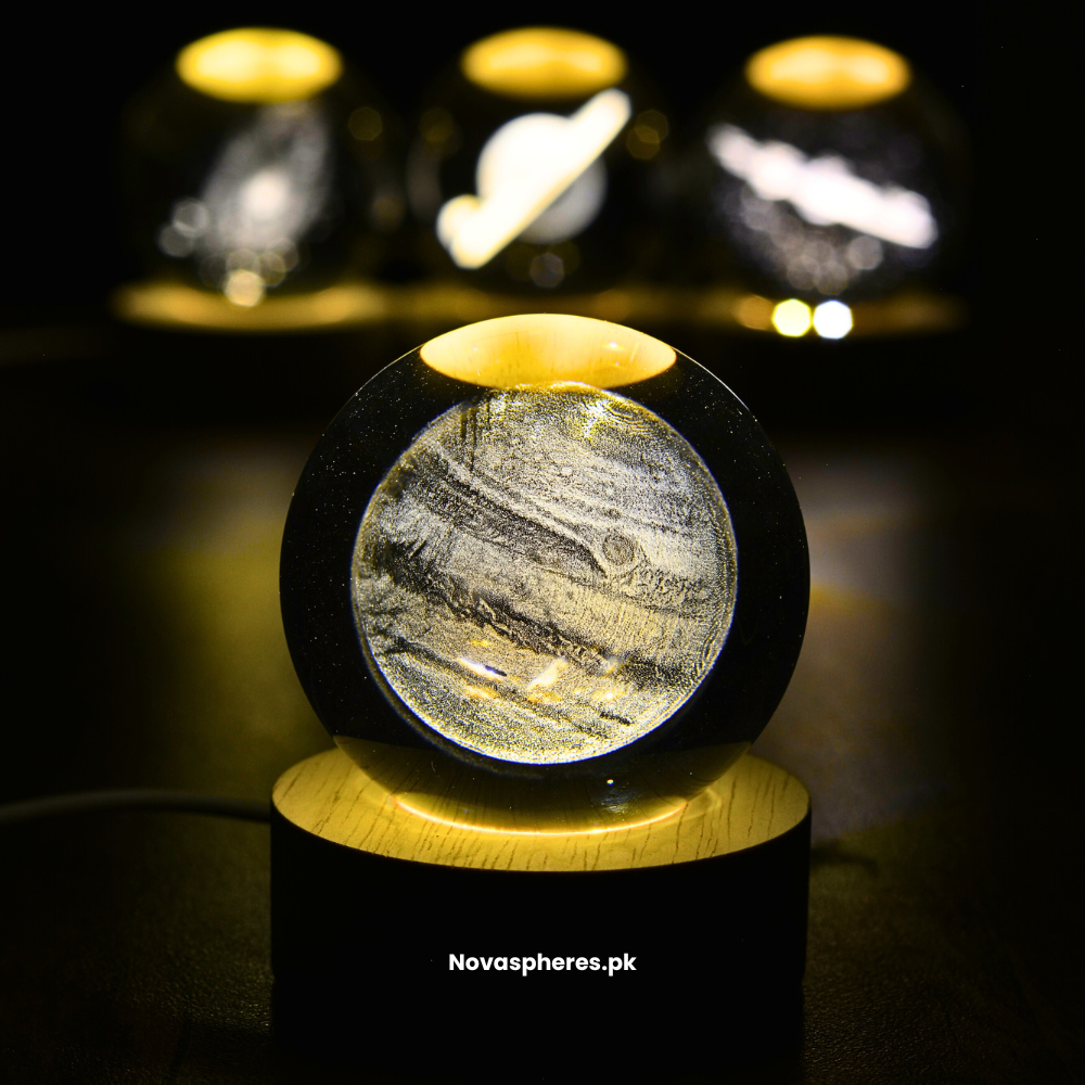 NovaSphere Crystal Lamp - Jupiter Edition – NovaSpheres.pk