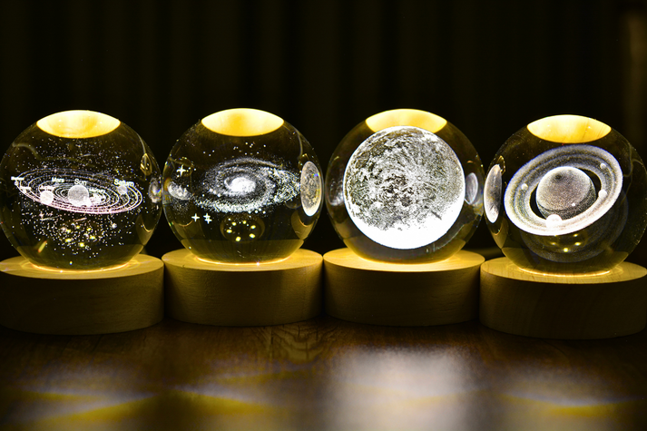 NovaSphere Crystal Space Lamp™ - Limited Edition – NovaSpheres.pk