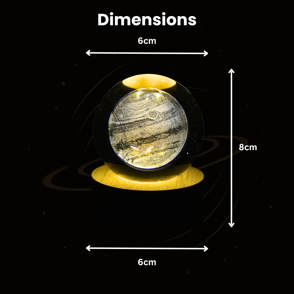 NovaSphere Crystal Lamp -  Jupiter Edition